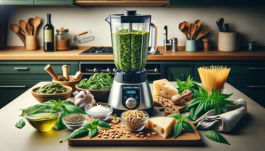 Hanfblatt-pesto