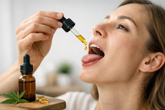 CBD Öl sublingual anwenden: So geht es richtig