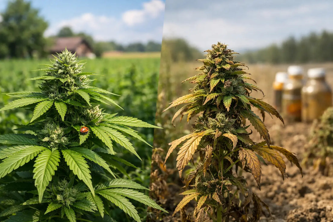 Warum Bio-Hanf besser ist als konventioneller Hanf