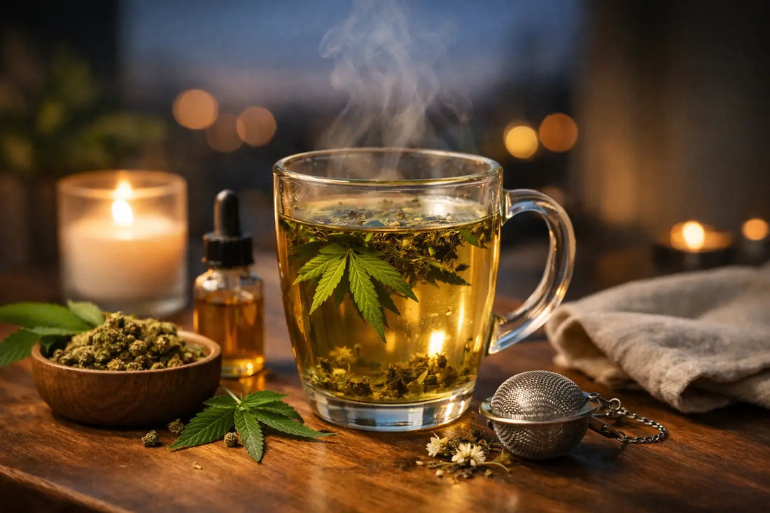 CBD Tee am Abend - sinnvoll oder zu viel?